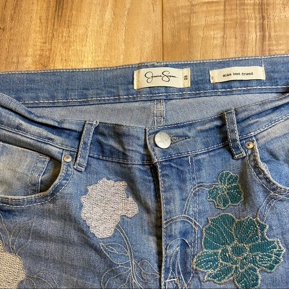 Jessica Simpson Mika Best Friend Cropped Jean 28 - Picture 4 of 9